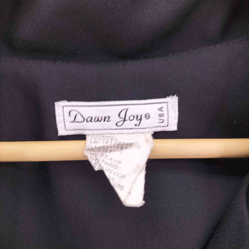 DAWN GOY USA製 ポリエステル 4B チェスターコート レディース